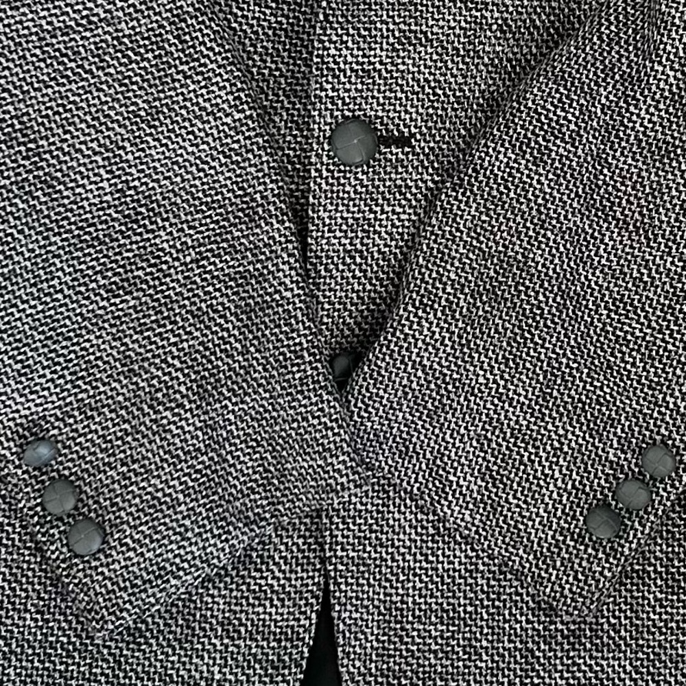 PAGANO WEST Vintage Men’s WesternStyle Blazer SportCoat Gray Tweed WoolBlend 42R - Picture 3 of 15